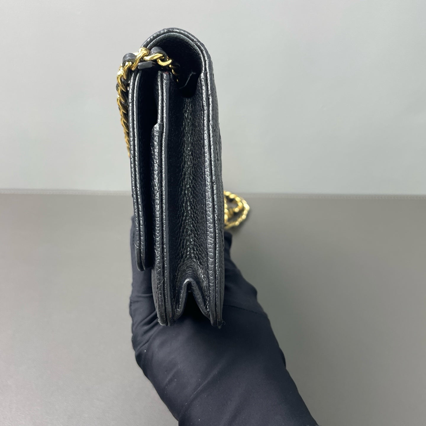 Third installment 3/4｜ CHANEL Matrasse Chain Caviar Skin WOC19 Shoulder Bag Black Made In 2018Year