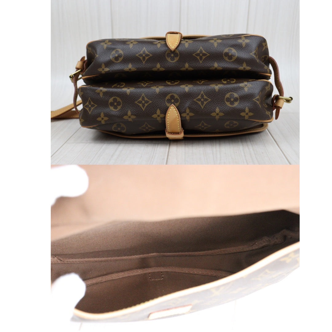 Rank AB ｜ LV Monogram Saumur MM Shoulder Bag｜23121409