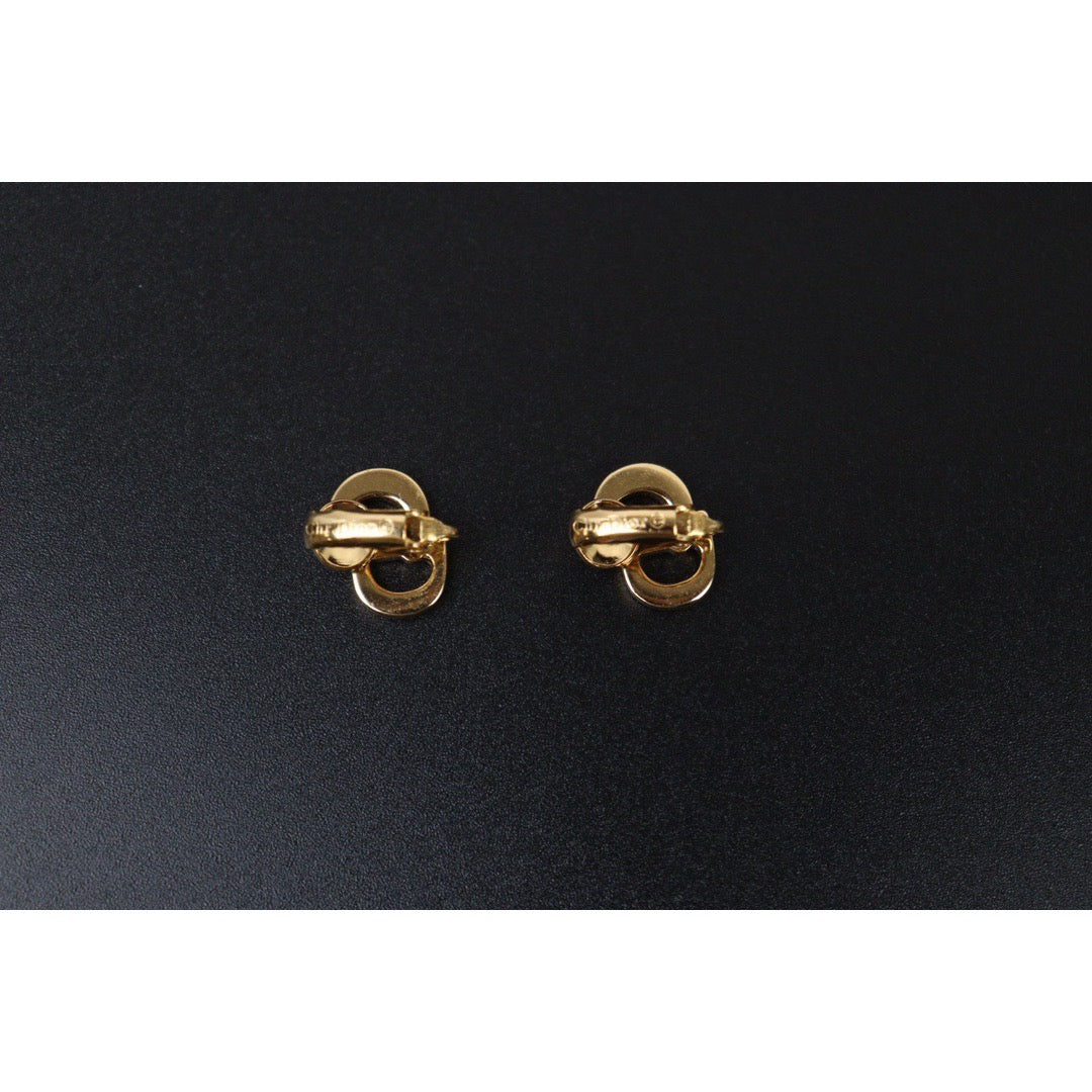 Rank A ｜ Dior CD Earring Gold Plated｜24061330