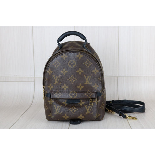 Good ( Rank AB)｜  LV Monogram Coated Canvas Mini Palm Springs Backpack IC Chips Model｜W25102311