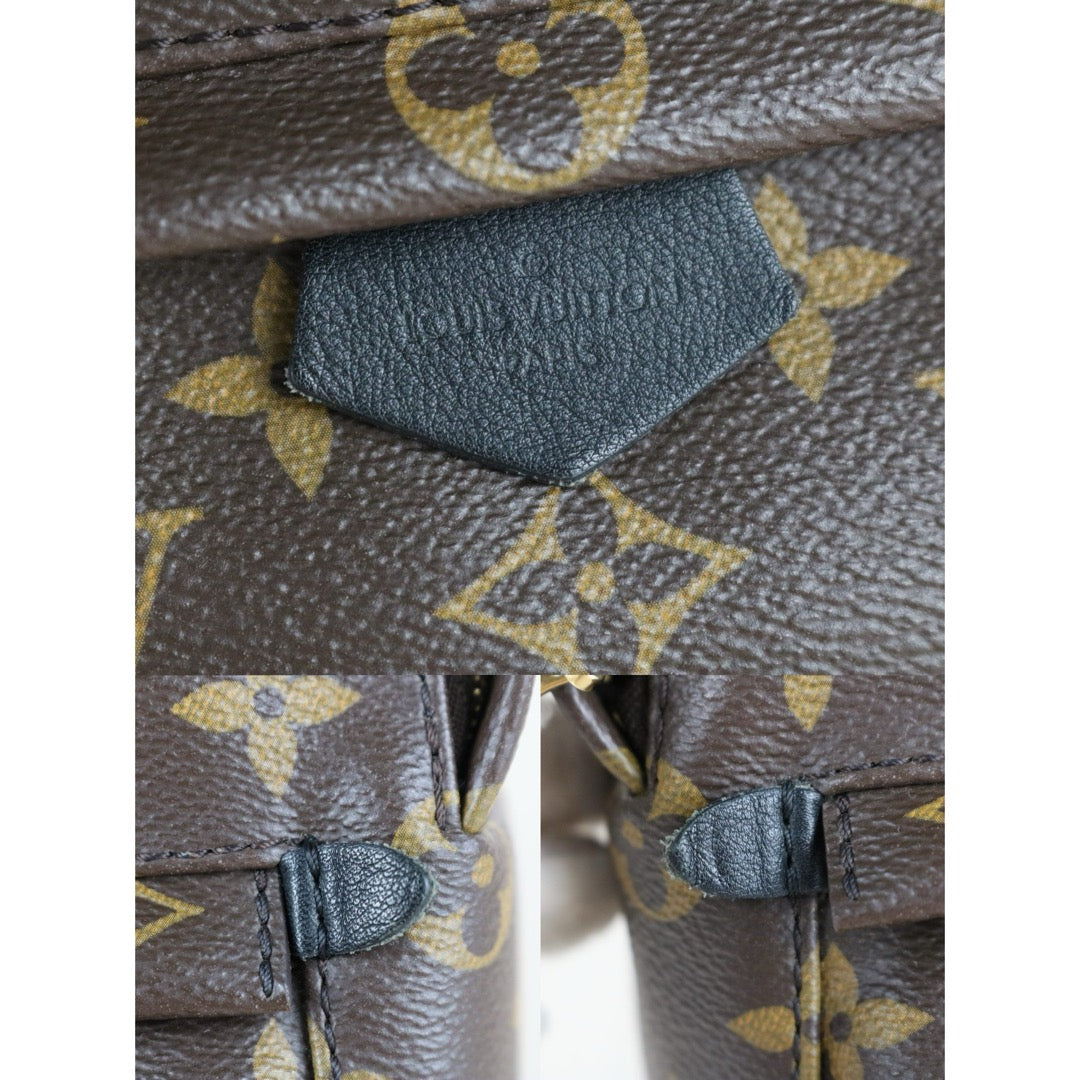 Very Good ( Rank A) ｜  LV Monogram Coated Canvas Mini Palm Springs Backpack｜X25082203