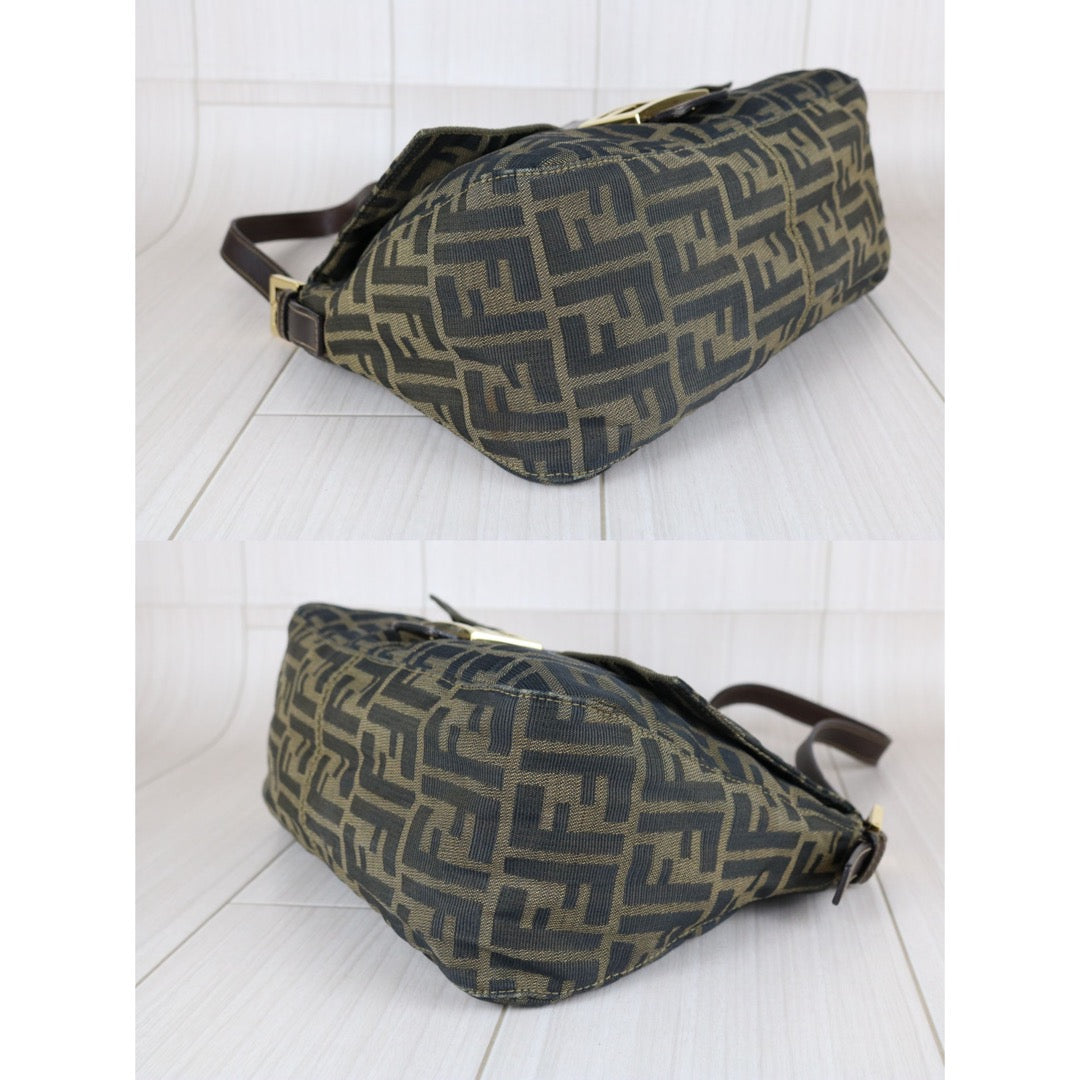 Good ( Rank AB)｜ FENDI Zucca Mamma Baguette Shoulder Bag｜S25112912