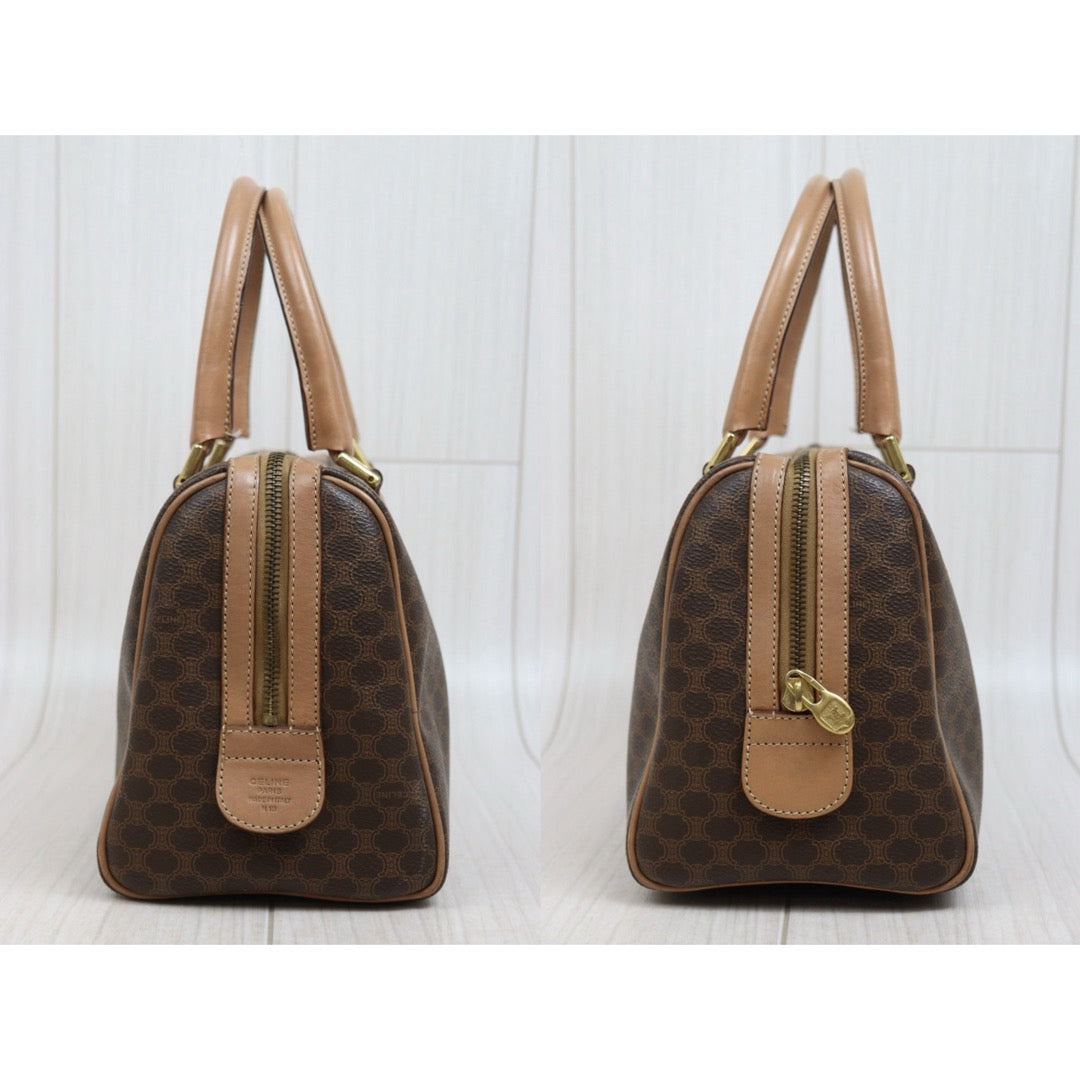 Include Entrupy Certificate of Authenticity｜Good ( Rank AB)｜CELINE Macadam Poston 25  Hand Bag ｜26031904