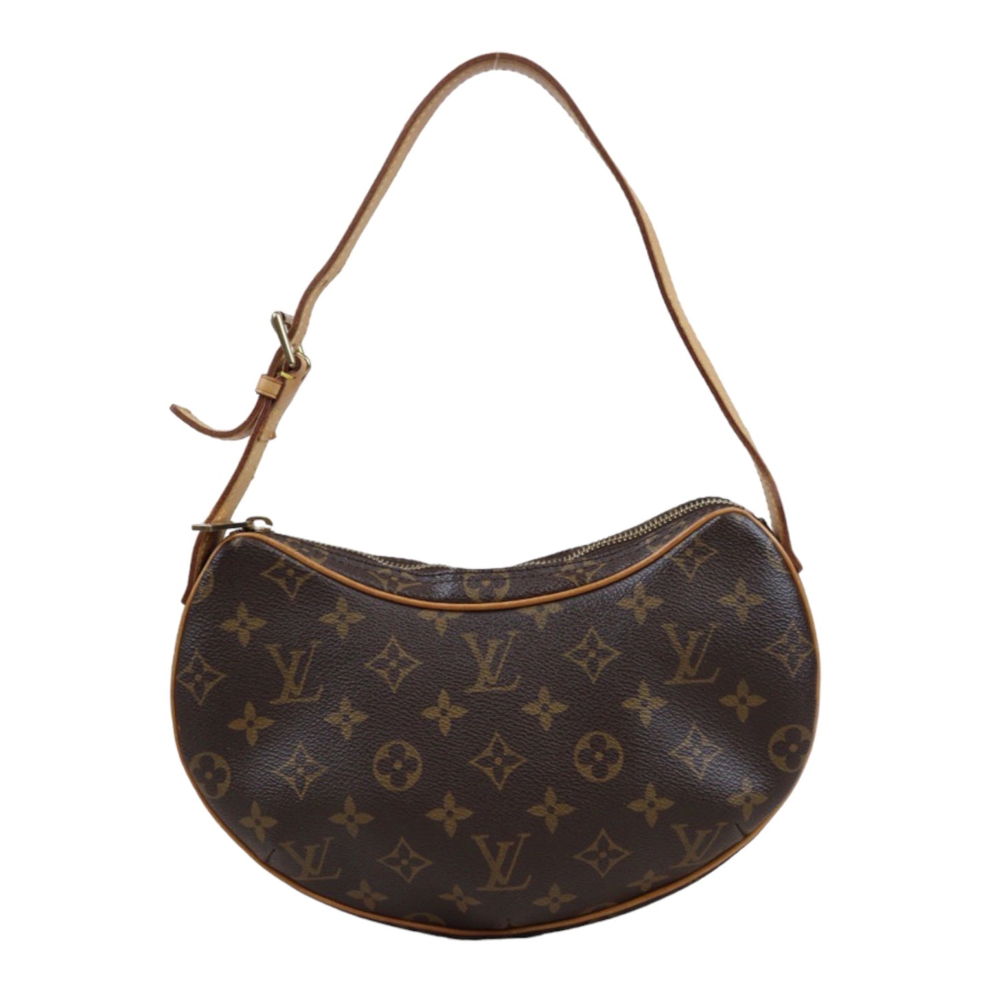 Rank AB｜LV Monogram Pochette Croissant Shoulder Bag｜23121910