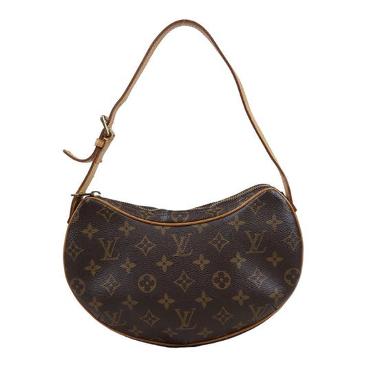 Rank AB｜LV Monogram Pochette Croissant Shoulder Bag｜23121910