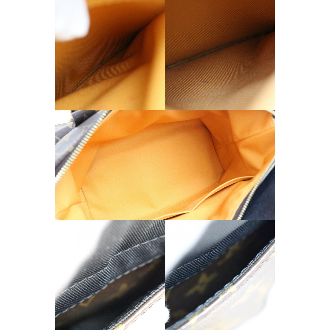 Very Good ( Rank A)｜ LV Monogram Manhattan Shoulder Bag Black｜S24122603