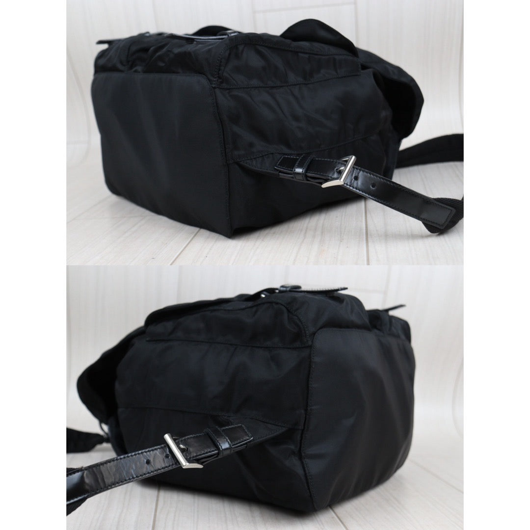 Rank A｜Prada Nylon Backpack Medium Black｜23121204