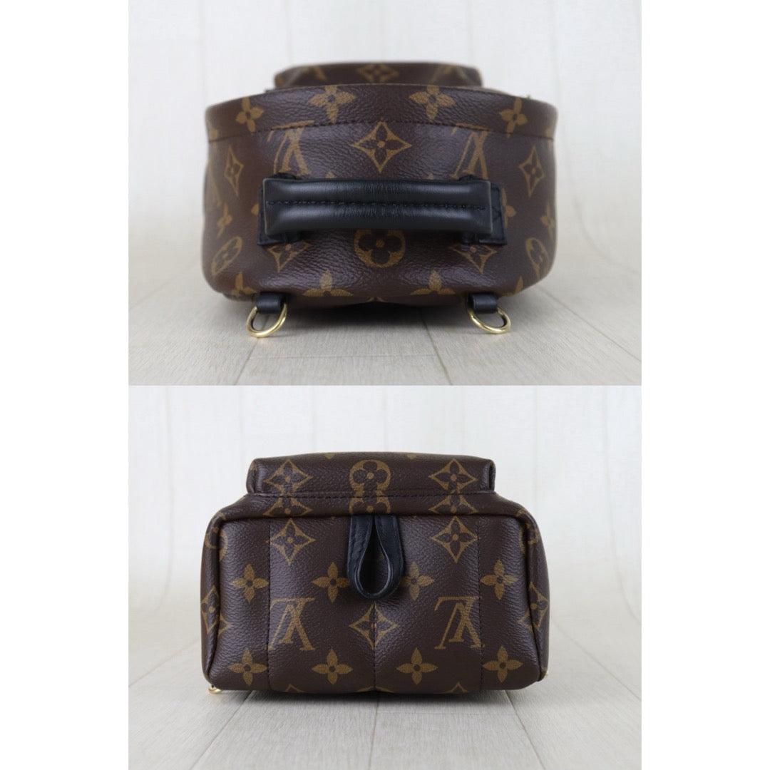 Include Entrupy Certificate of Authenticity｜Very Good ( Rank A)｜  Louis Vuitton Monogram Coated Canvas Mini Palm Springs Backpack IC Chips Model｜S26062509