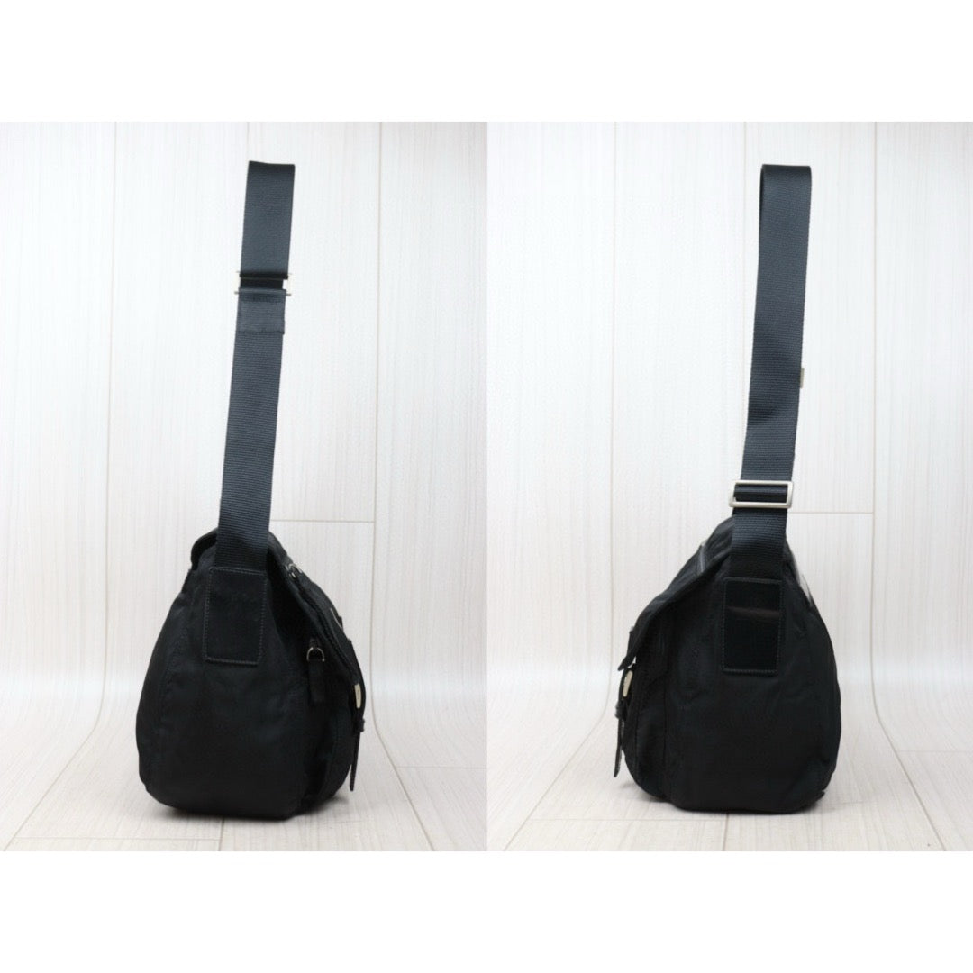 Good ( Rank AB)｜Prada  Nylon ShoulderBag Black｜24121203