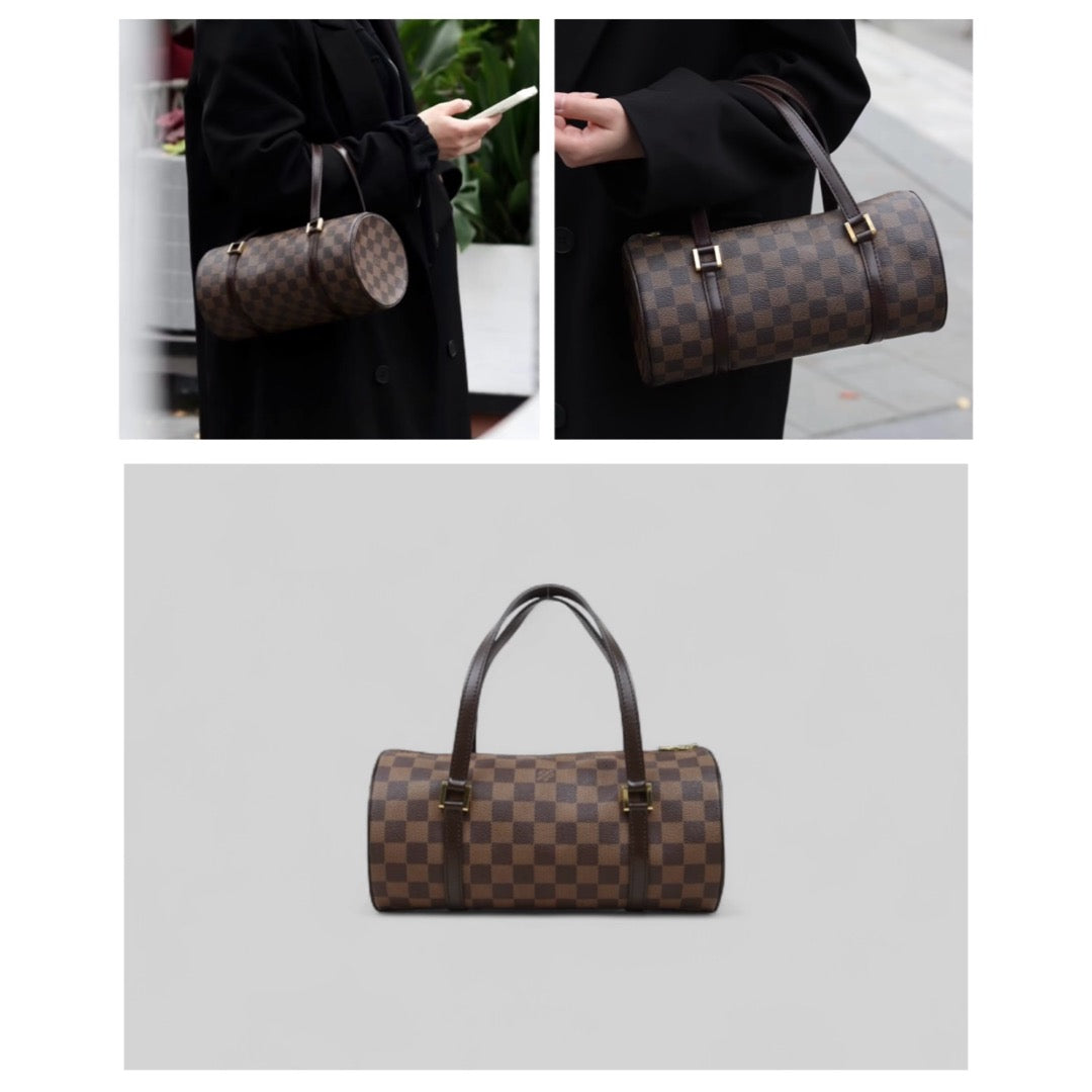 Good ( Rank AB)｜ LV Damier Papillon 26 Handbag ｜25042201