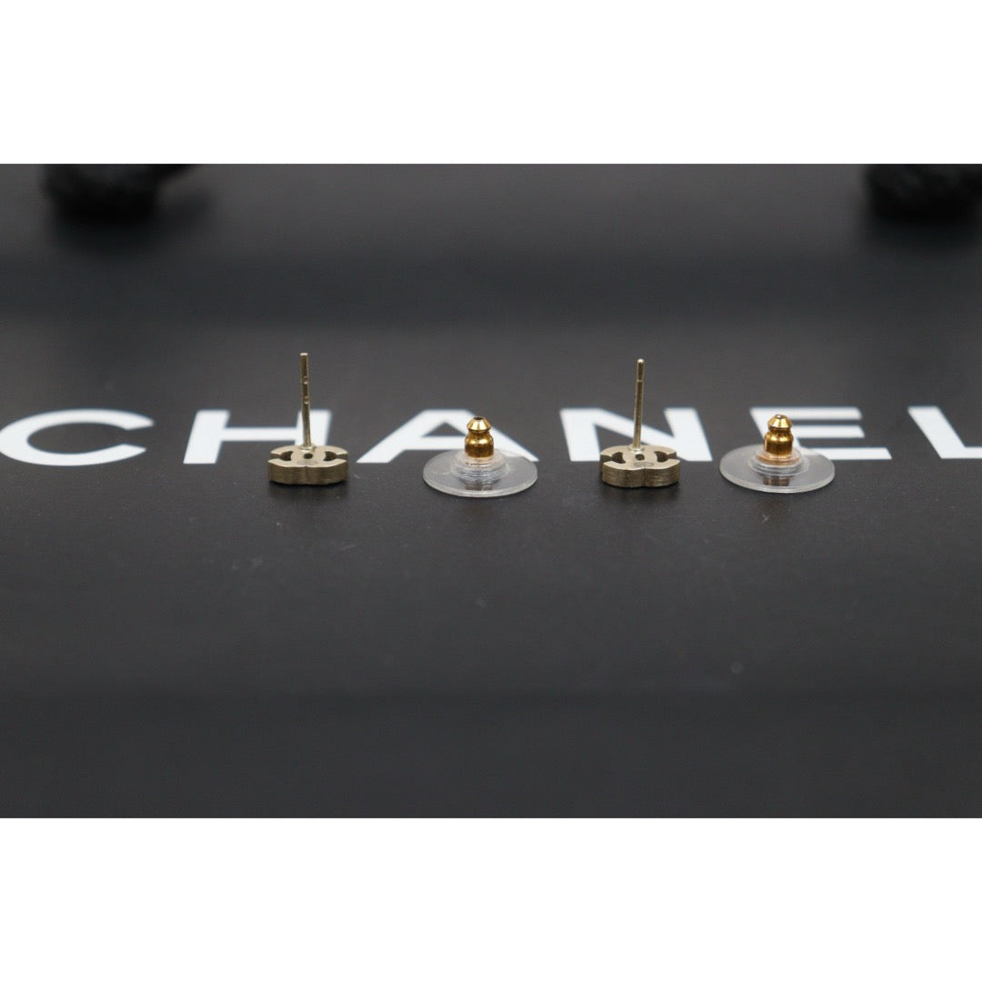 Include Authentic Detective Certificate of Authenticity｜Very Good ( Rank A) ｜CHANEL 08P COCO Mark Rhinestone Earrings Made In 2008Year｜26041312