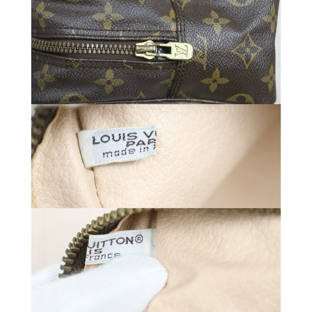 Include Entrupy Certificate of Authenticity｜Good ( Rank AB)｜ Louis Vuitton Truth Toilet 28 Monogram Makeup Pouch｜26081808