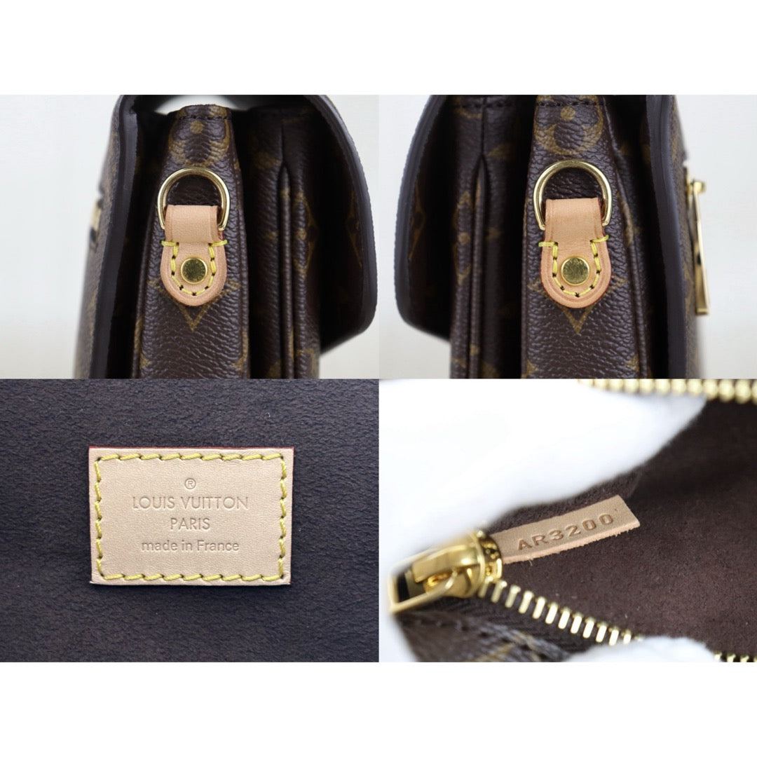 Include Entrupy Certificate of Authenticity｜Very Good ( Rank A)｜LV Monogram Pichette Metis ShoulderBag  ｜S26072515