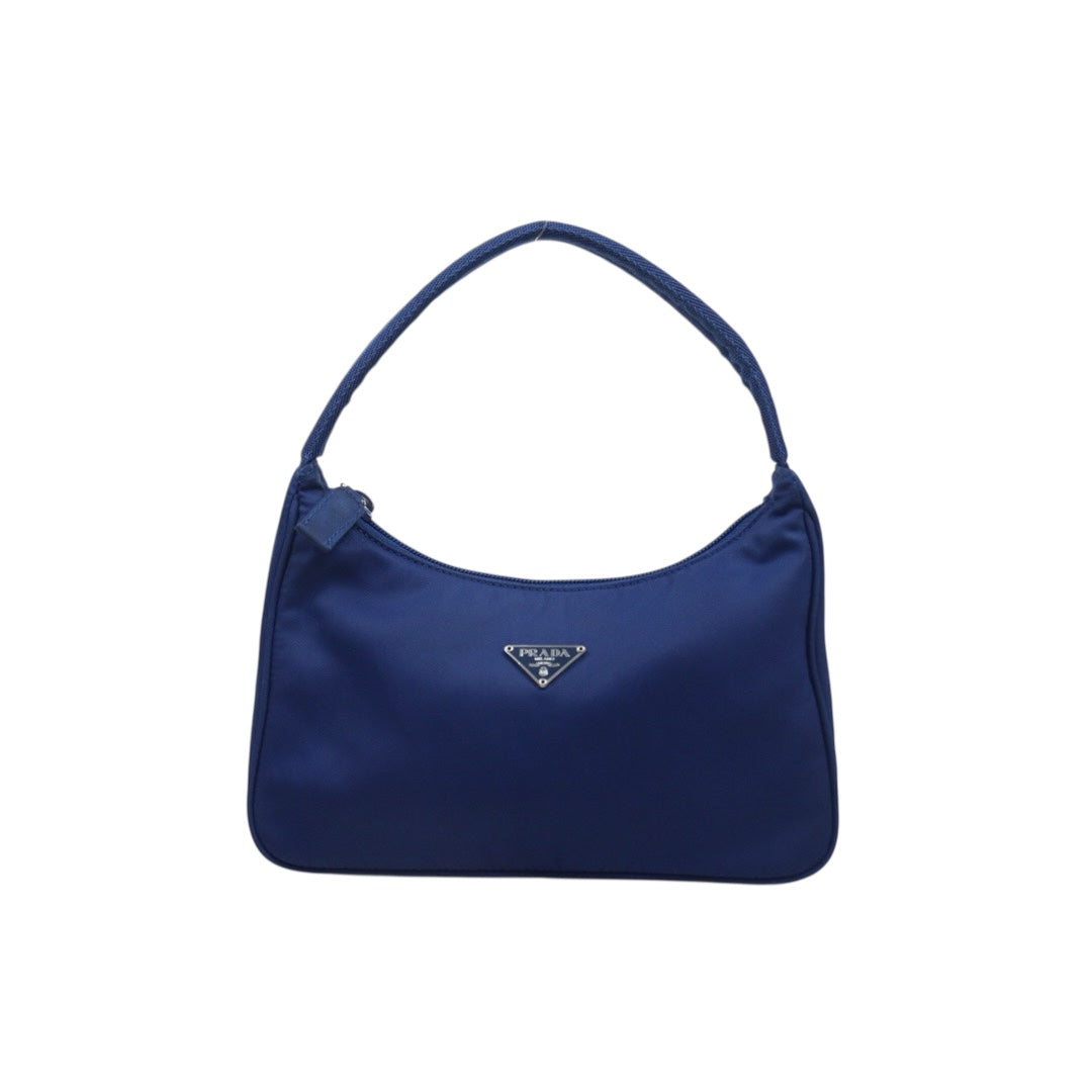 Good ( Rank AB)｜ PRADA Nylon HOBO HandBag Blue｜H25111201