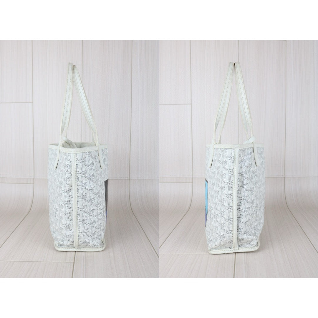 Good ( Rank AB)｜ Goyard Anyone Mini Tote Bag White｜B25032901