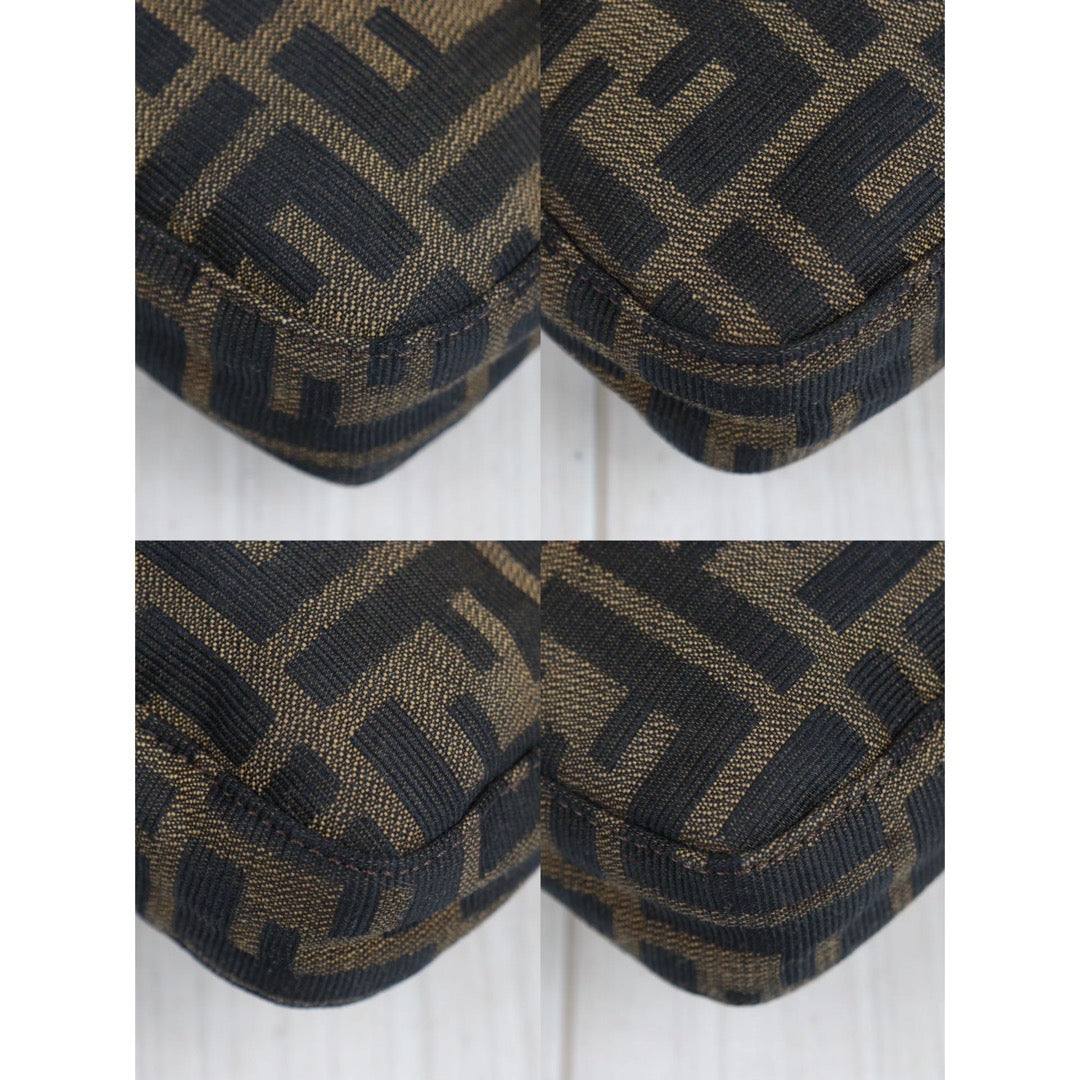 Rank A ｜ FENDI Zucca Mamma Baguette Shoulder Bag ｜23113004