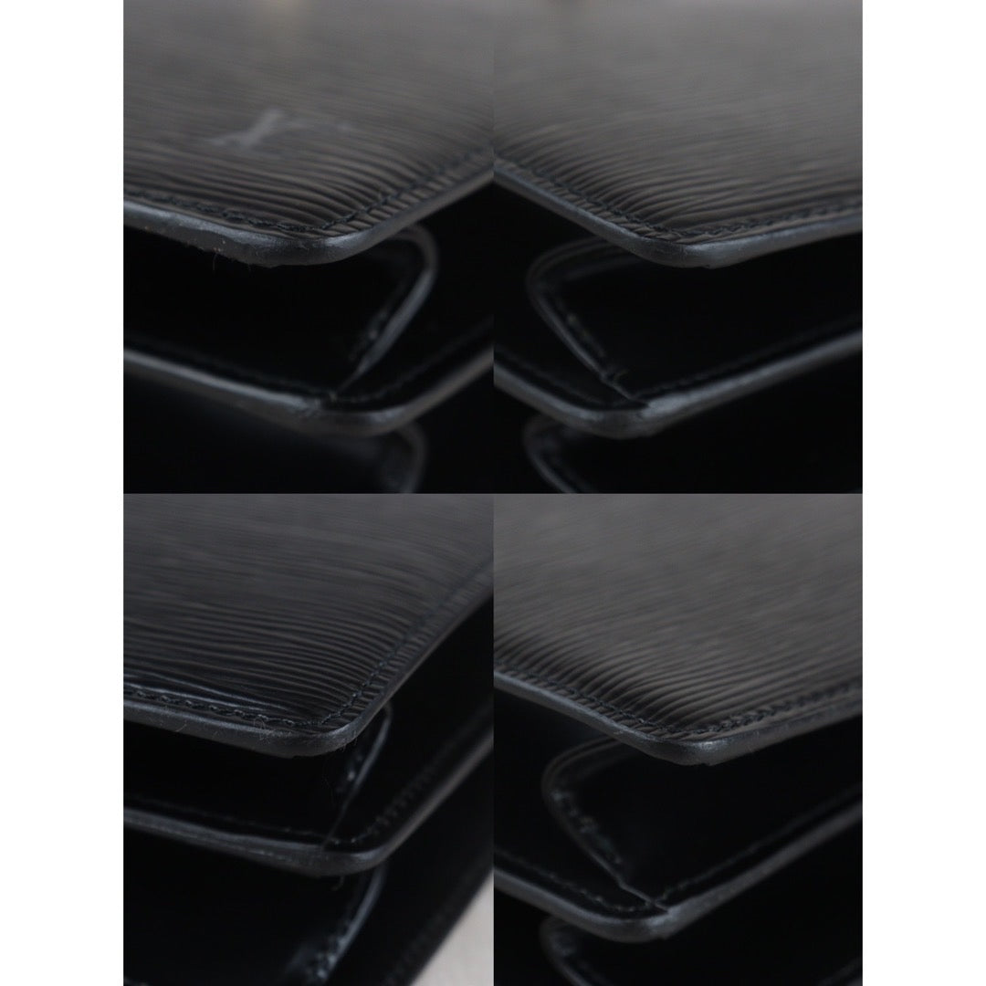 Rank A｜ LV Epi Shoulder Bag Black｜23090720