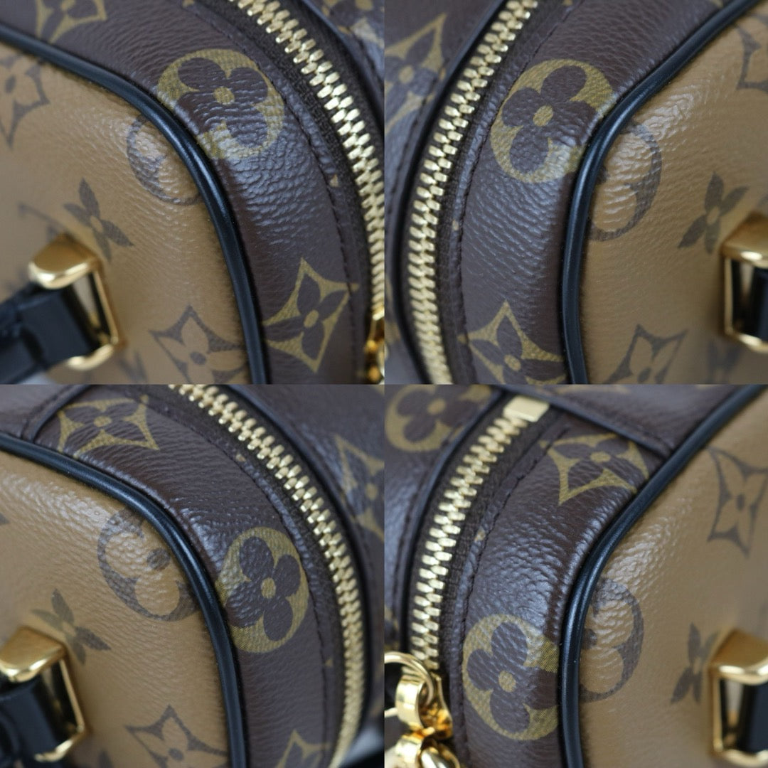 Include Entrupy Certificate of Authenticity｜Very Good ( Rank A)｜ Louis Vuitton Monogram Vanity Handbag Shoulder Bag IC Chips Model｜S26051106