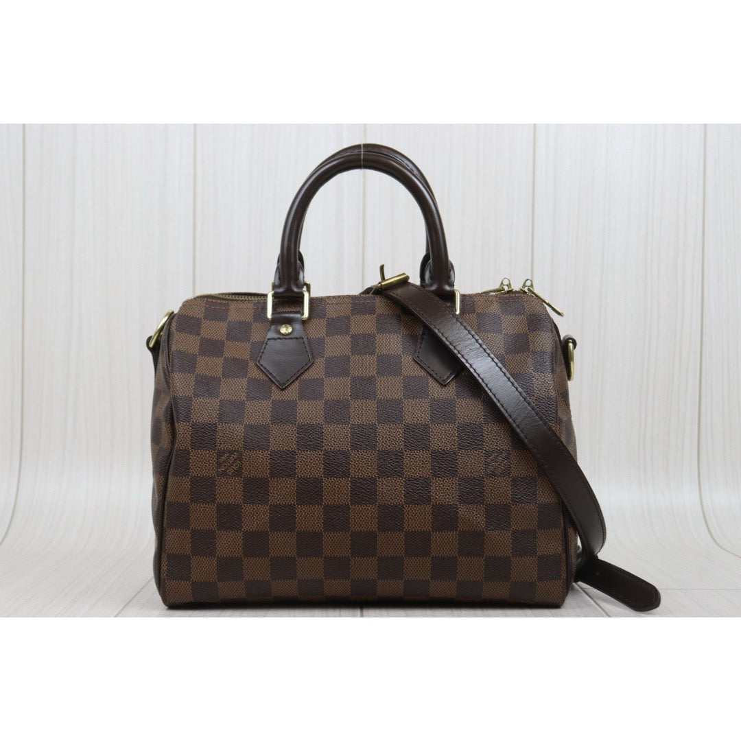 Good ( Rank AB)｜ LV Damier Speedy 25 Hand Bag With Shoulder Strap｜S25101804