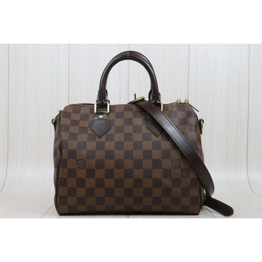 Good ( Rank AB)｜ LV Damier Speedy 25 Hand Bag With Shoulder Strap｜S25101804