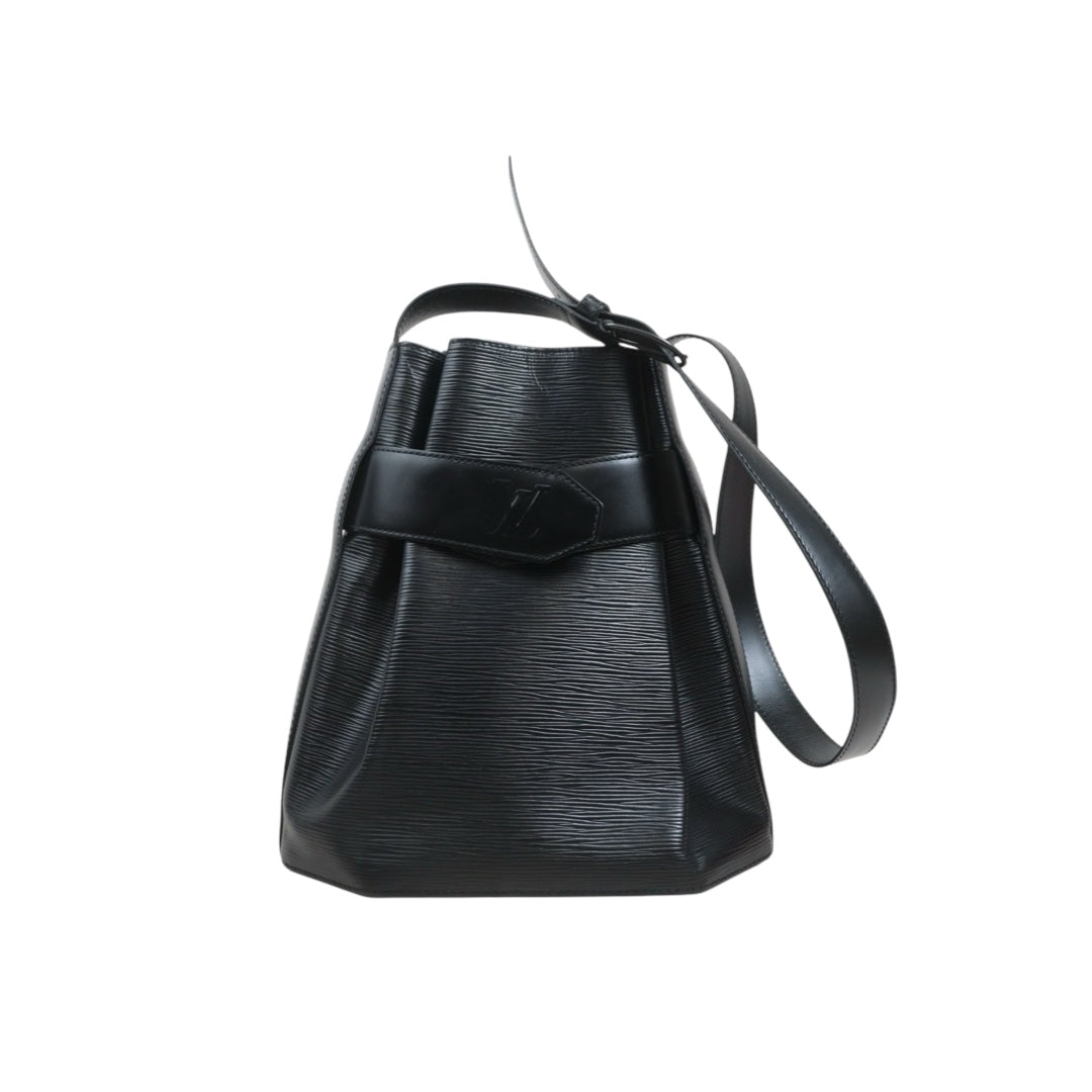 Include Entrupy Certificate of Authenticity｜Good ( Rank AB)｜Louis Vuitton Epi Sack de Paul Shoulder Bag Black｜26100805