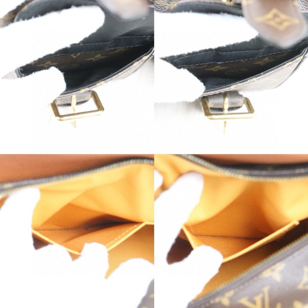 Very Good ( Rank A)｜ LV Monogram Manhattan Shoulder Bag Brown｜S25021011