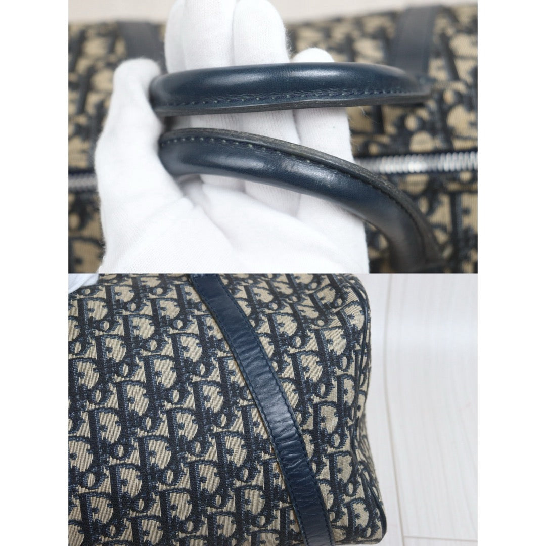 Include Entrupy Certificate of Authenticity｜Good ( Rank AB)｜   Dior Trotter Boston 30 HanBag ｜26071603