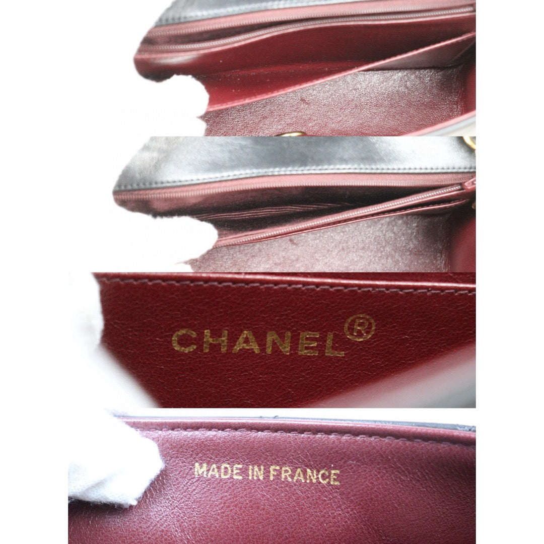 Very Good ( Rank A)｜ CHANEL Matrasse Diana 22 Lamb Skin  Chain Bag Made in 1994-1996 Year｜25011701