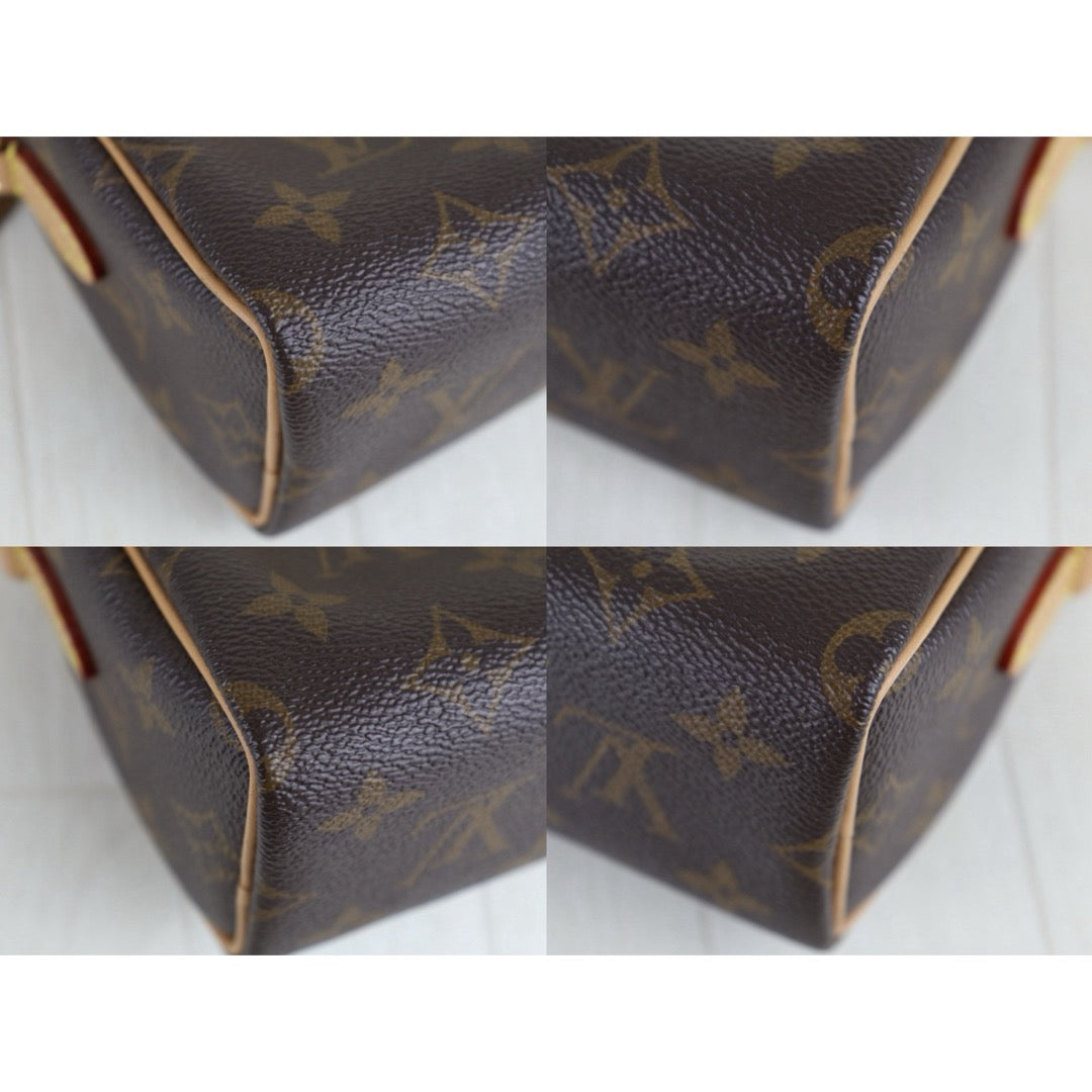 Good ( Rank AB)｜LV Monogram Nano Speedy Handbag Shoulder Bag Current Model｜S25110329