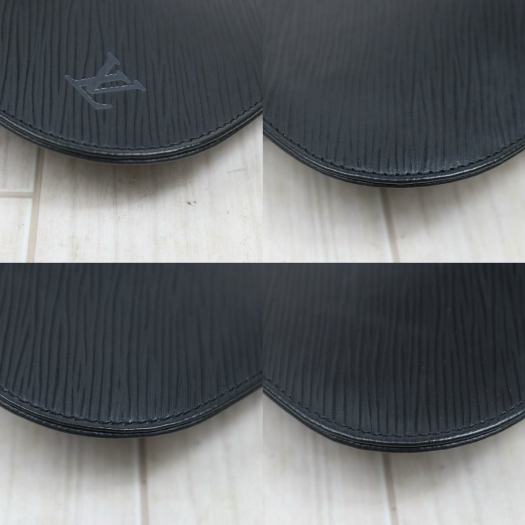 Include Entrupy Certificate of Authenticity｜Very Good ( Rank A)｜ Louis Vuitton Epi Shoulder Bag Black｜26071301