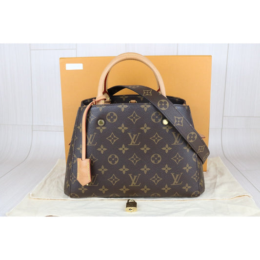 Very Good ( Rank A)｜Full Set LV Monogram Montaigne BB Hand Bag Shoulder Bag｜X25100801