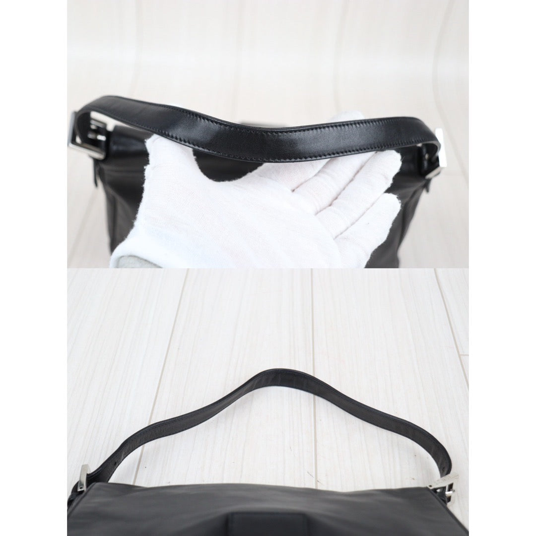 Rank AB｜ FENDI Lamb Skin Baguette Shoulder Bag ｜Q24030501