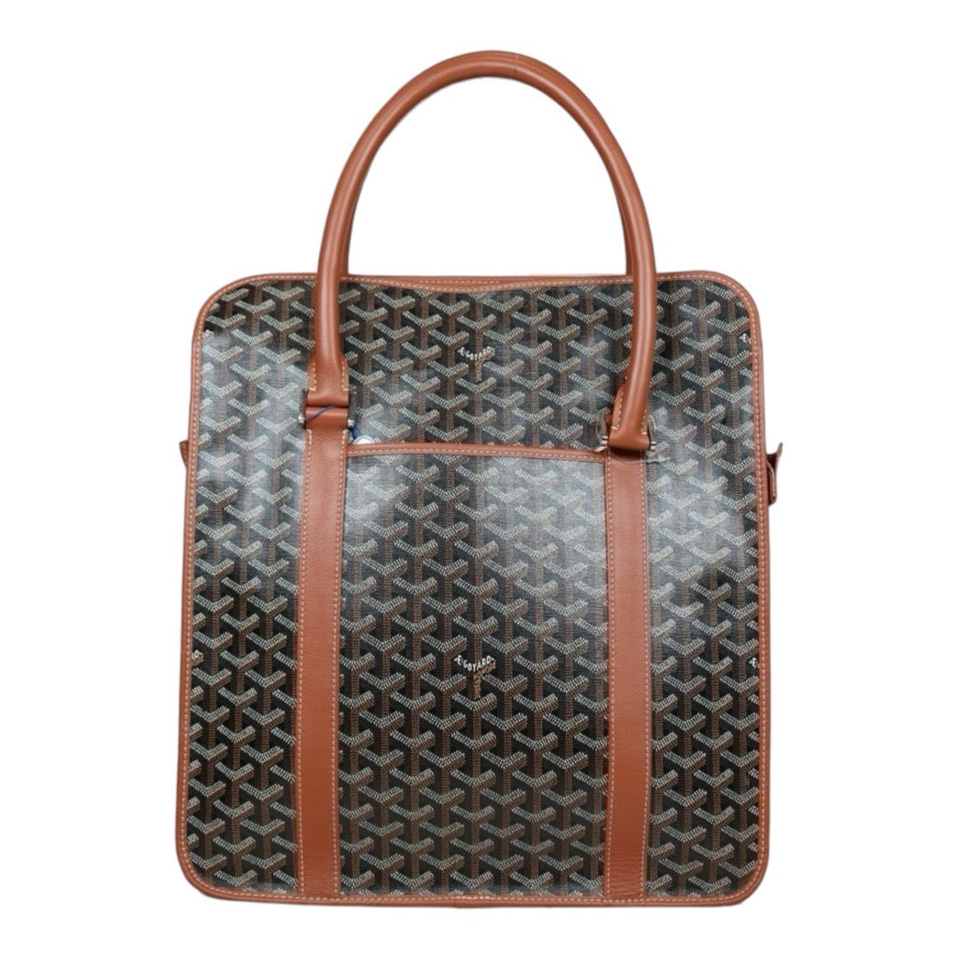 Very Good ( Rank A)｜ Goyard Bourgogne Business Bag Hand Bag Brown ｜S24071604