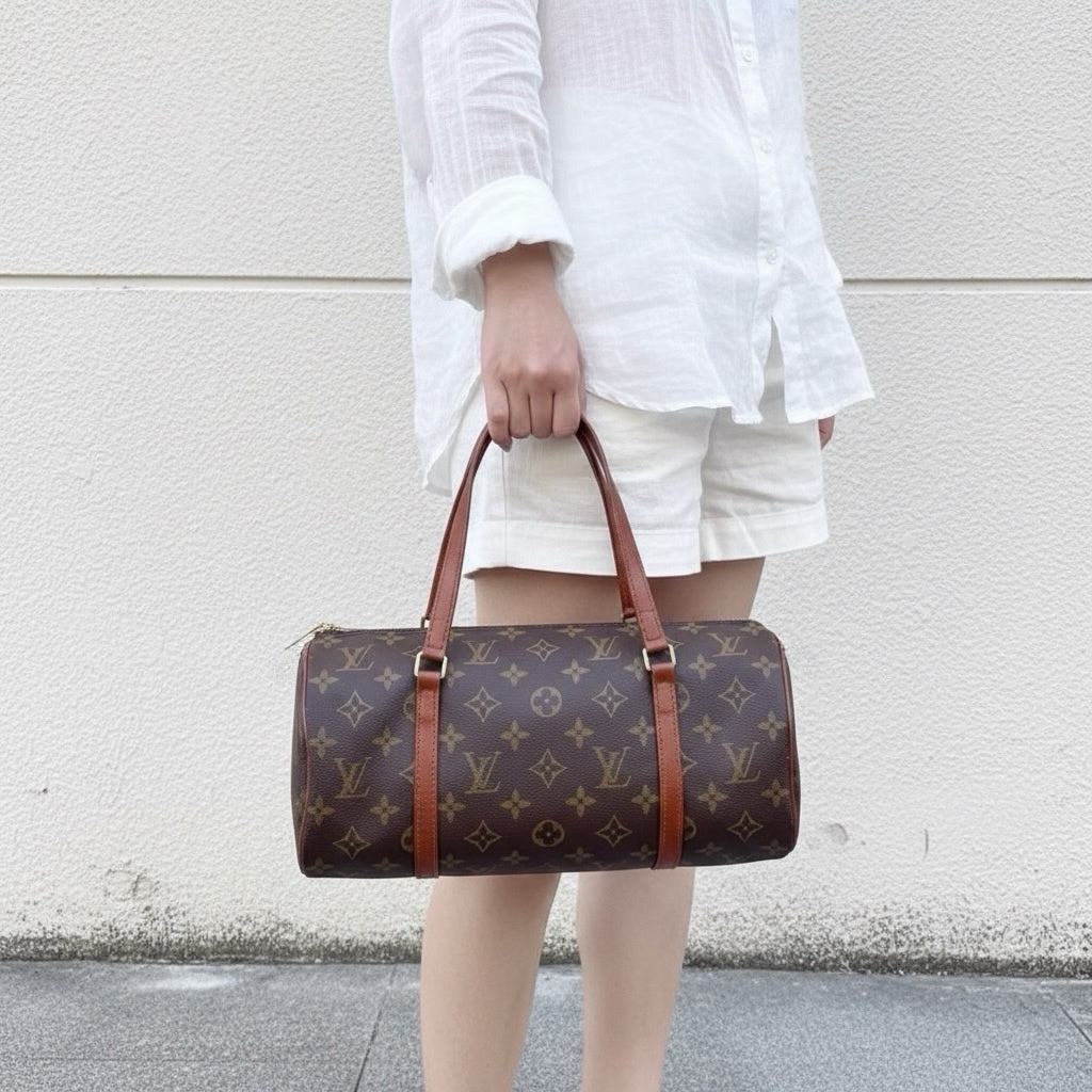 Include Entrupy Certificate of Authenticity｜Very Good ( Rank A)｜ Louis Vuitton Monogram Papillon 30 Handbag ｜26060802