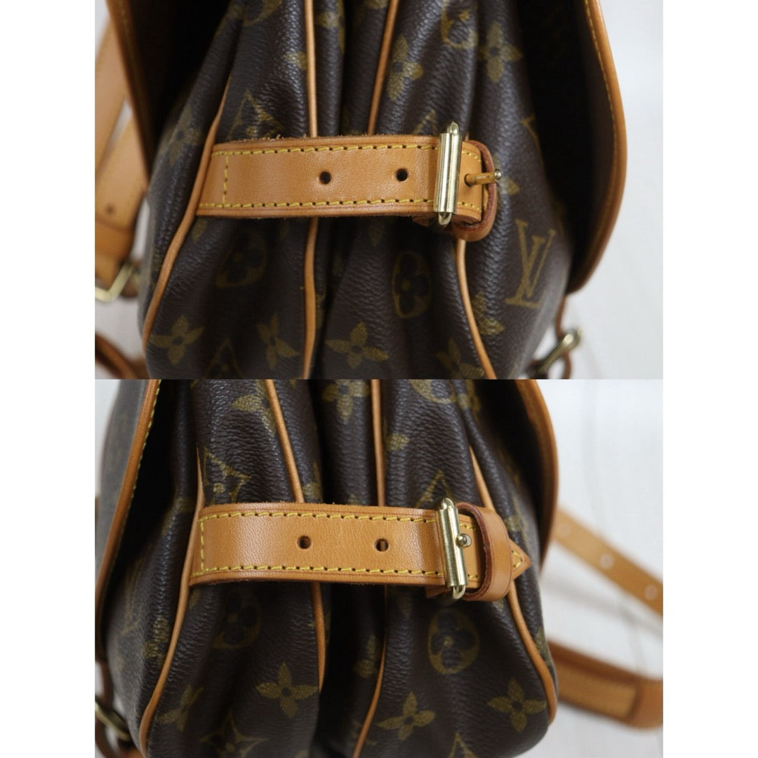 Include Entrupy Certificate of Authenticity｜Very Good ( Rank A) ｜ Louis Vuitton Monogram Saumur 30 Shoulder Bag｜26083105