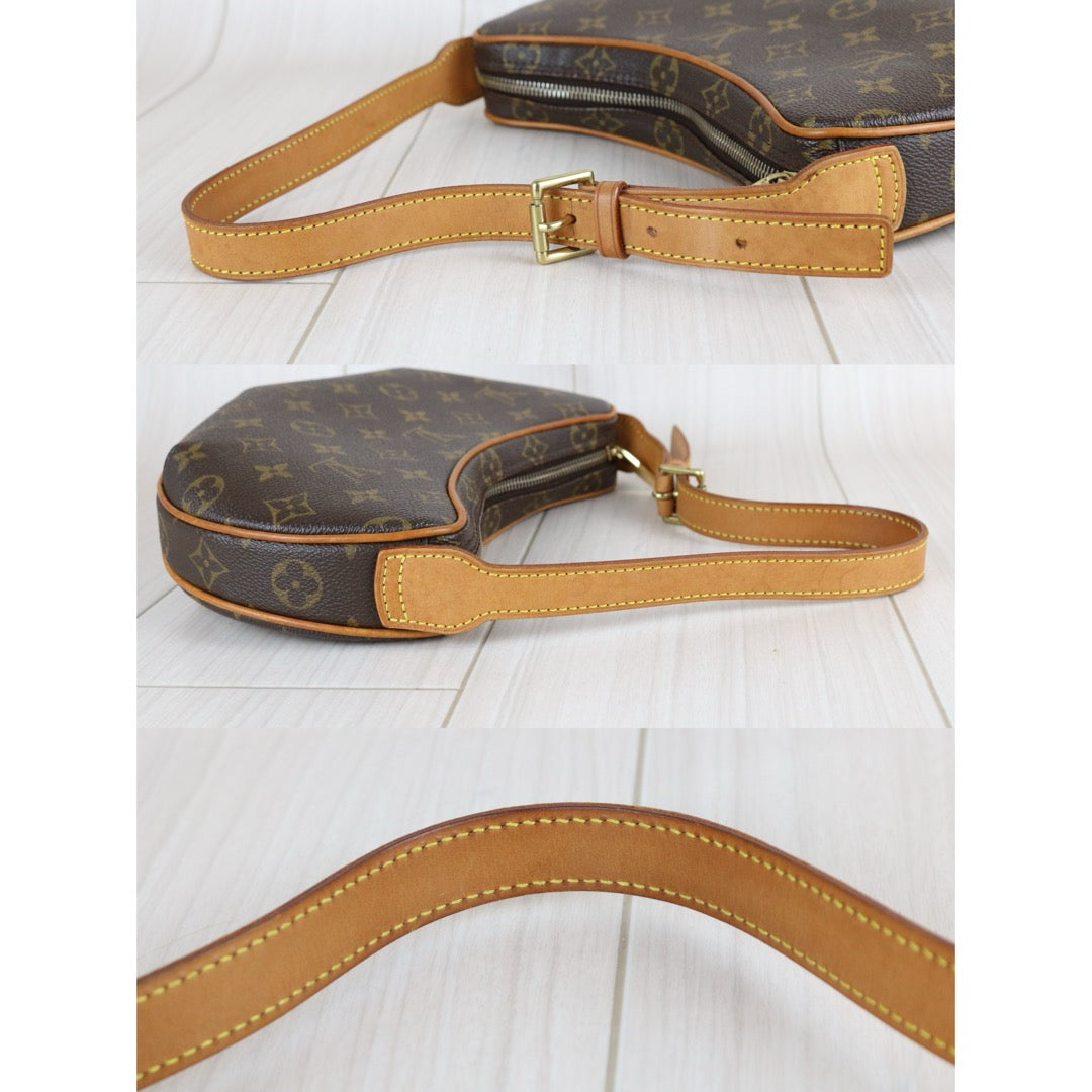 Good ( Rank AB)｜LV Monogram Pochette Croissant PM Shoulder Bag｜S25073006
