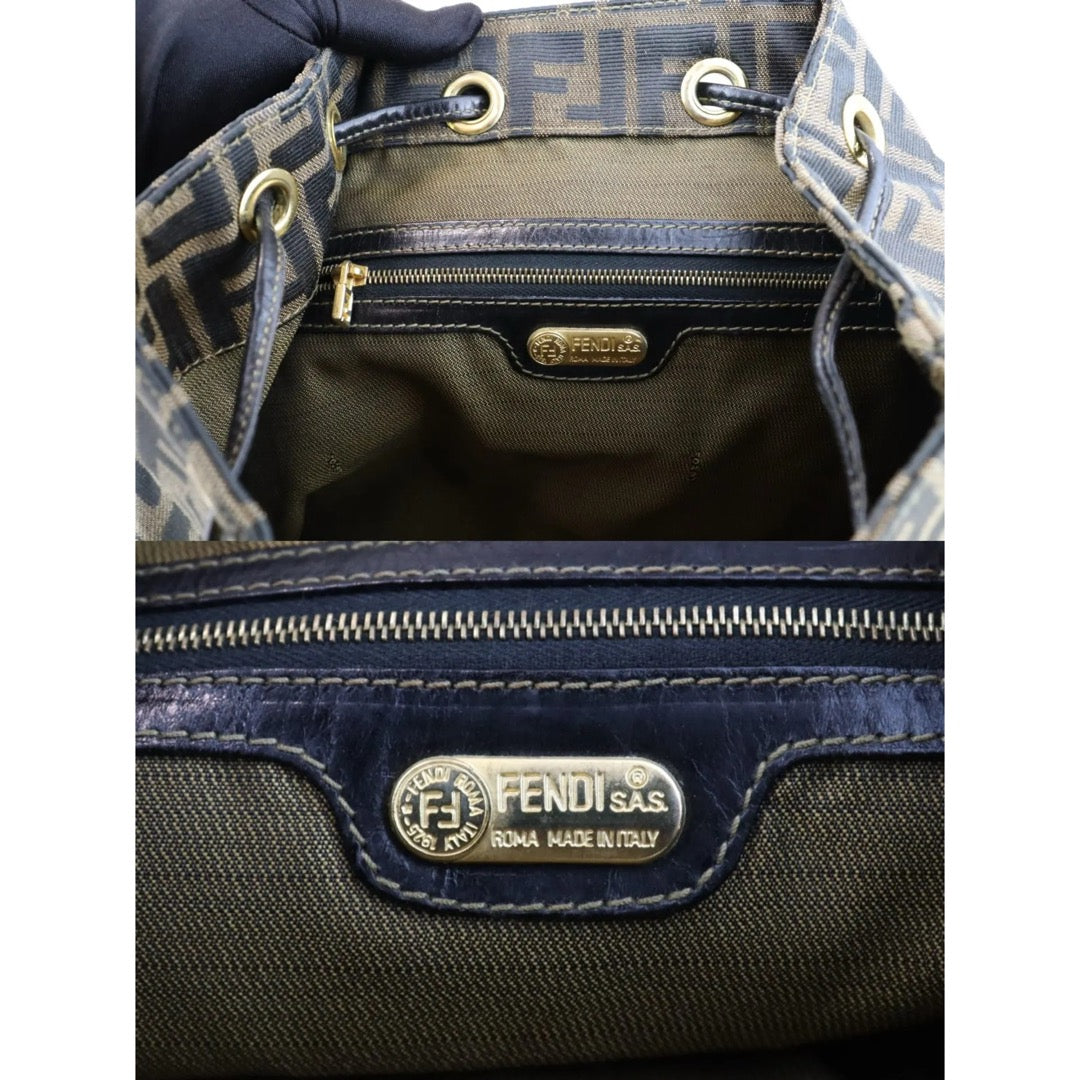 Very Good ( Rank A) ｜ FENDI Zucca Backpack ｜H24101005