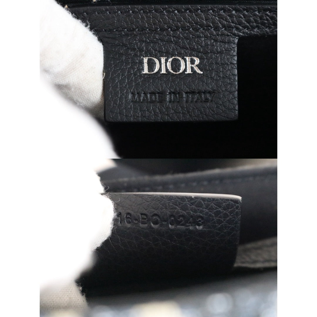 Very Good ( Rank A)｜   Dior Trotter Obilque Jacquard Mini Saddle Shoulder Bag ｜S25112904