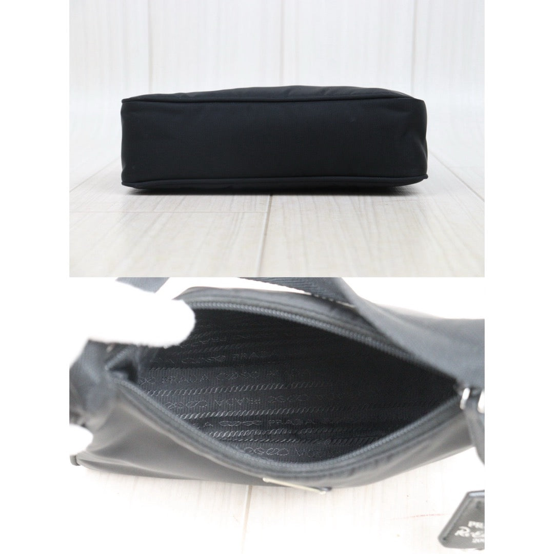 Very Good ( Rank A) ｜ PRADA Re-Edition 2000 HOBO HandBag Black｜S25071017