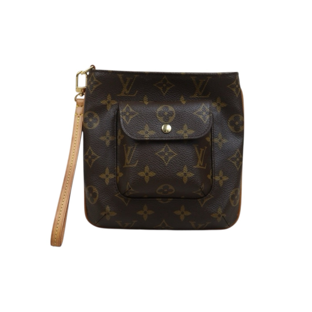 Good ( Rank AB)｜LV Monogram Truth Wapiti Pouch｜25101603