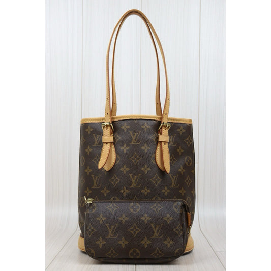 Good ( Rank AB)｜ LV Monogram  Petit Bucket PM Tote Bag  ｜25111313