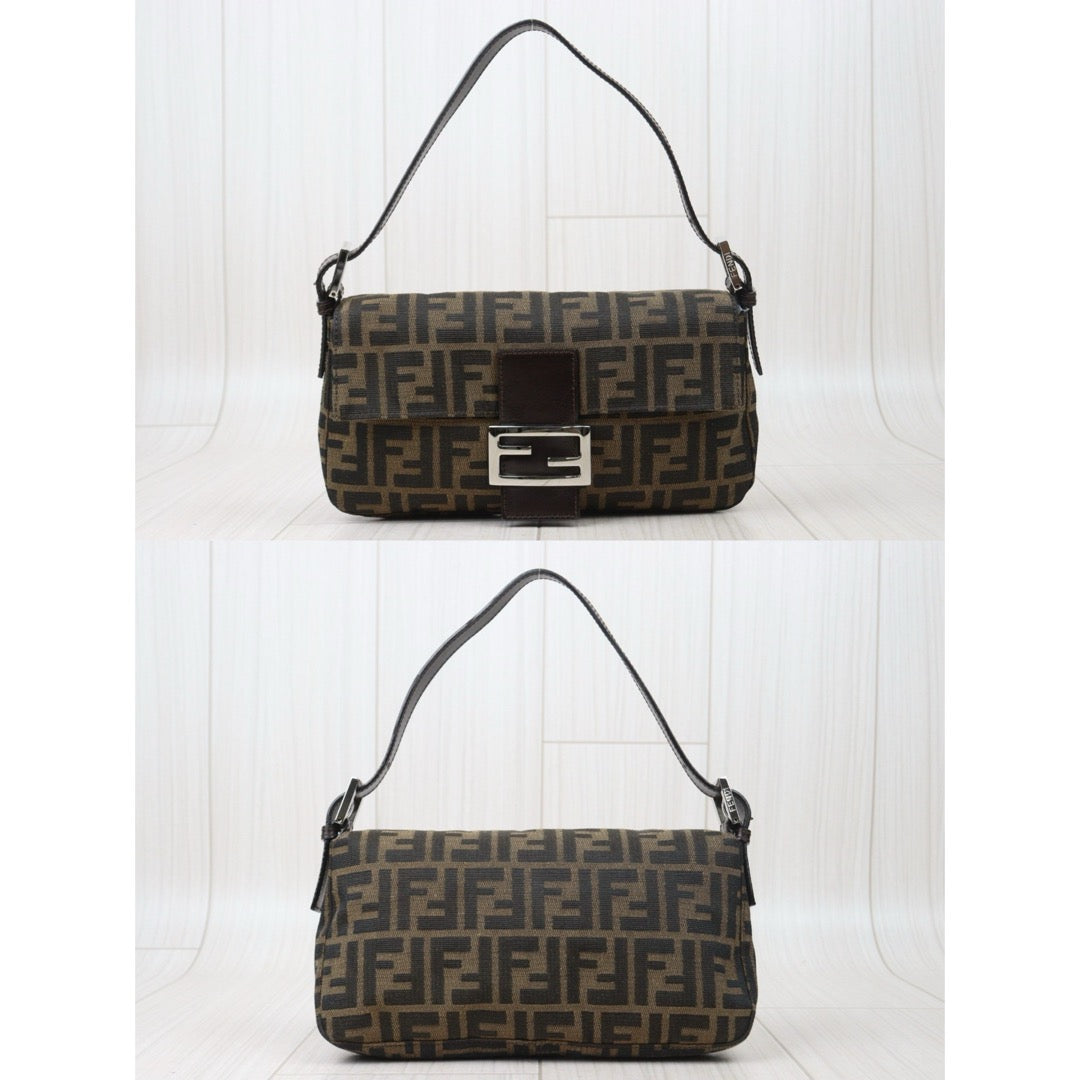 Very Good ( Rank A) ｜ FENDI Zucca Mamma Baguette Shoulder Bag｜24090504