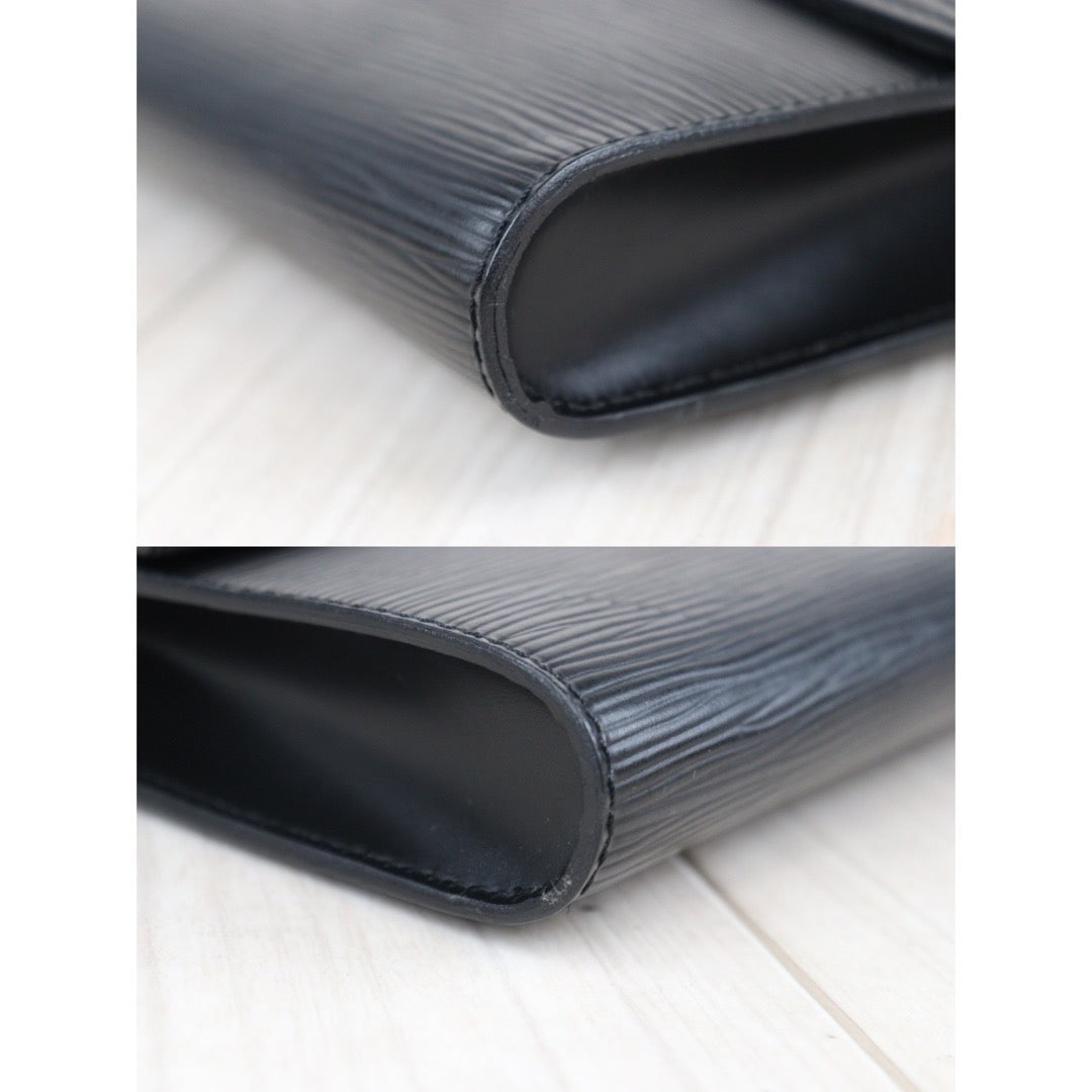 Rank A｜ LV Epi Pochette Arches 2WAY Clutch Bag Shoulder Bag Black｜23100615