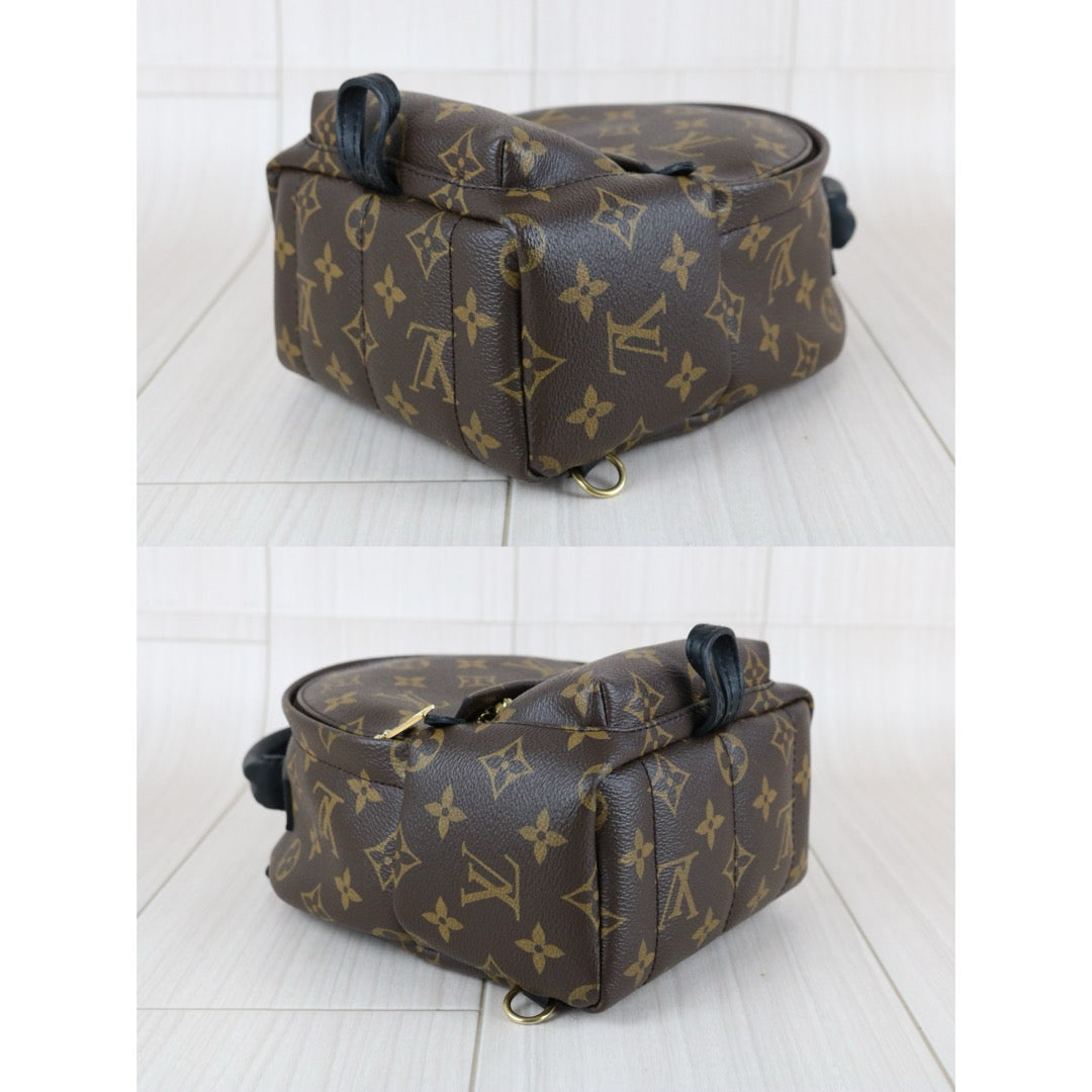 Very Good ( Rank A) ｜  LV Monogram Coated Canvas Mini Palm Springs Backpack｜X25082203