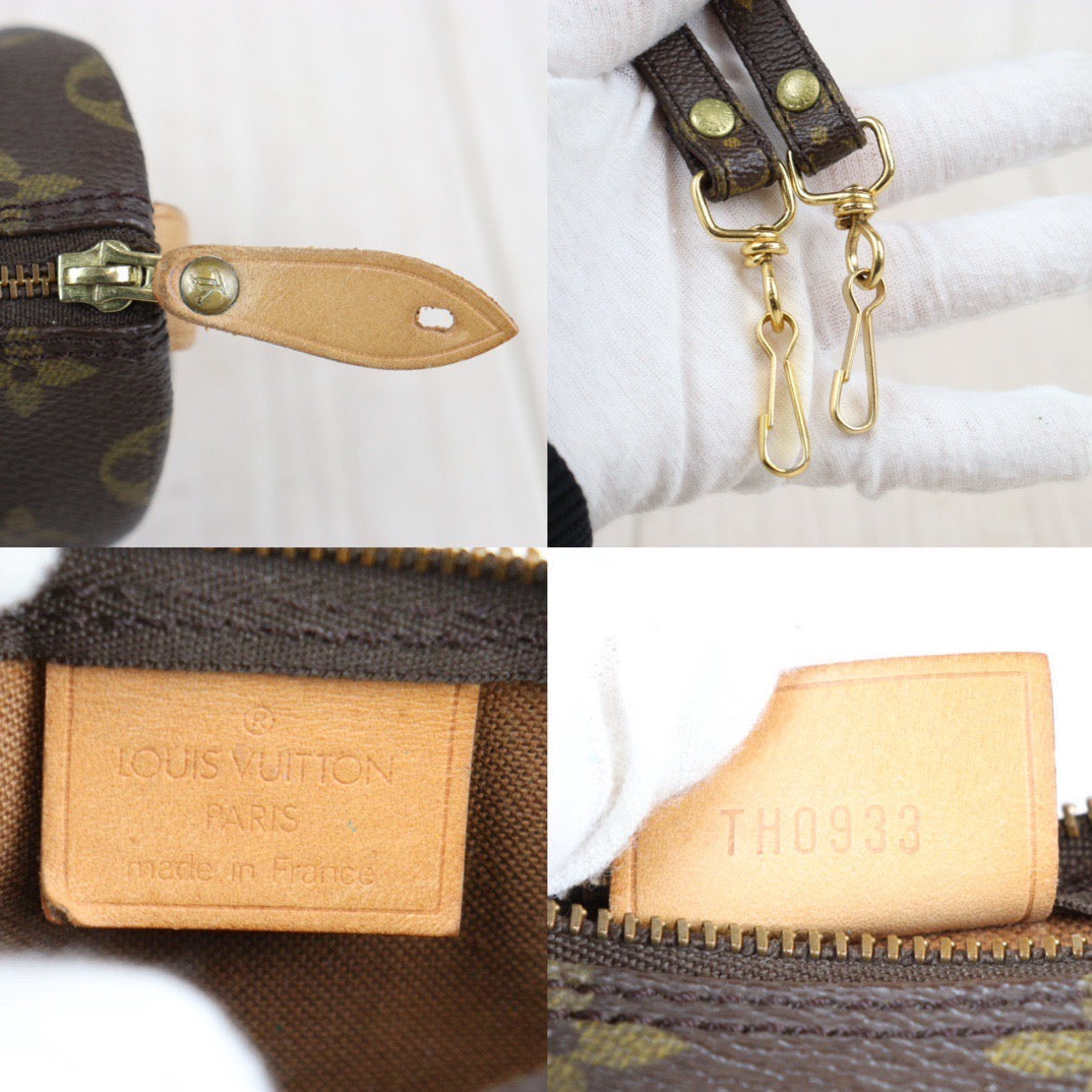 Rank AB ｜ LV Monogram Mini Speedy Handbag With Shoulder Strap｜24010824