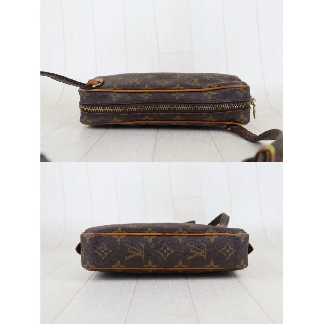 Fair ( Rank B)｜LV Monogram Pochette Marley Bandolier Shoulder Bag｜H25090806