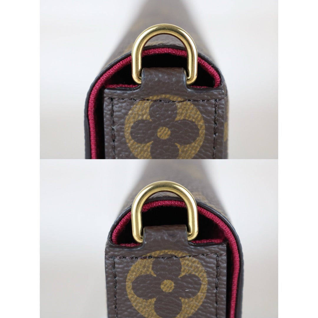 Excellent（Rank SA） ｜LV Monogram Pochette Felicie Shoulder Bag IC Chip Model｜S25090504