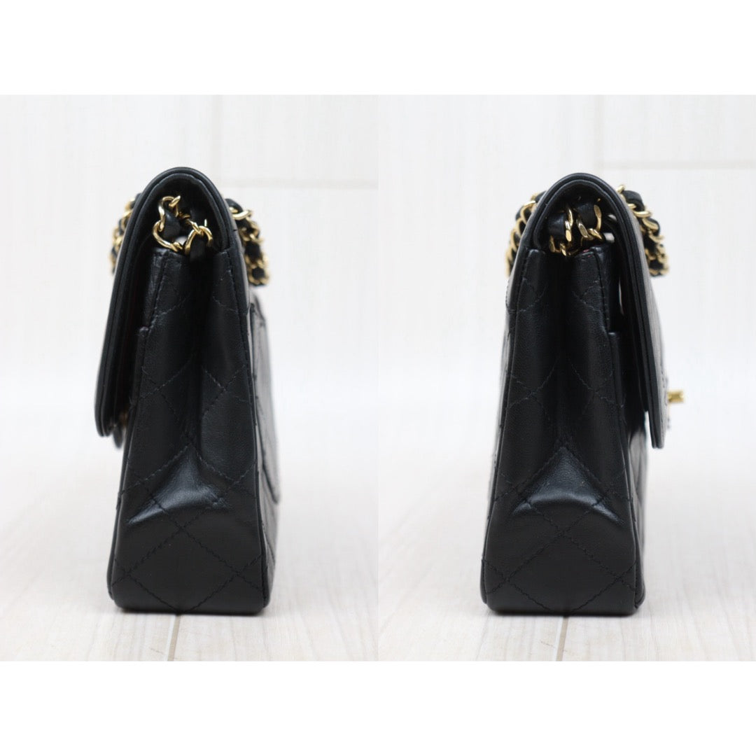 Good ( Rank AB) ｜ CHANEL Paris Limited Series Matrasse Classic Double Flap 22 Shoulder Bag Black Made In 1991-1994 Year｜25061008
