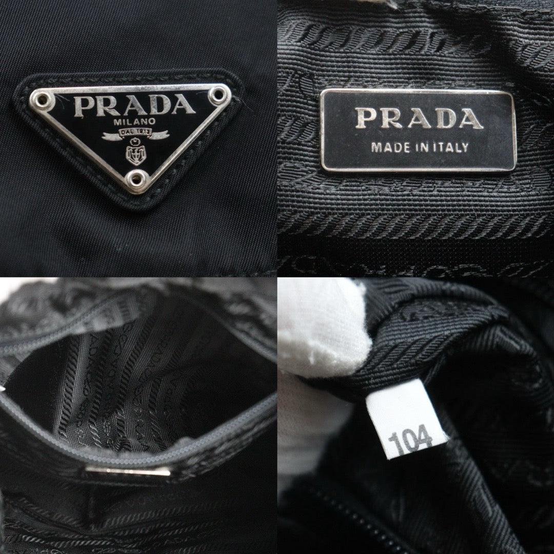 Good ( Rank AB)｜Prada Nylon Backpack Small  Black｜25071710