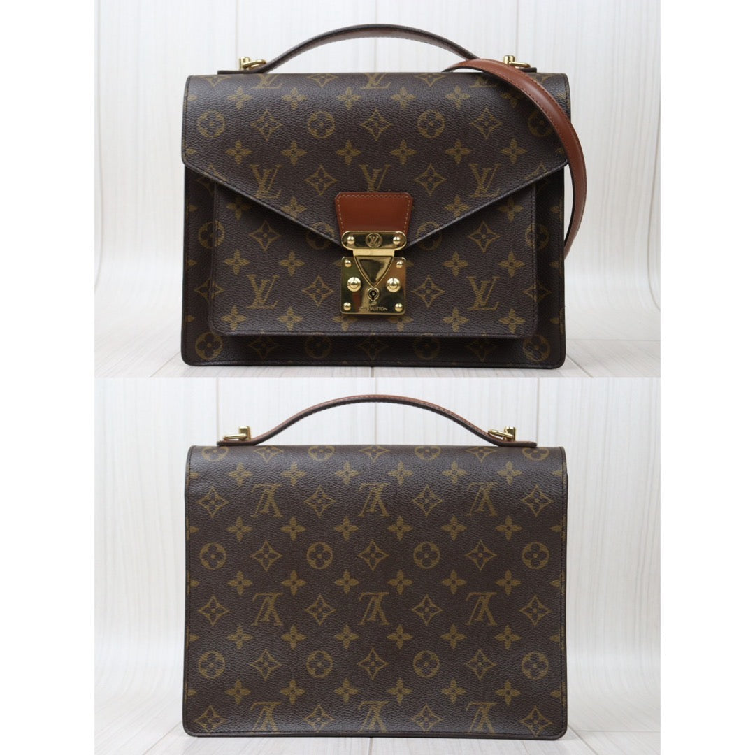Rank AB｜ LV Monogram Monceau28 Shoulder Bag ｜24052709